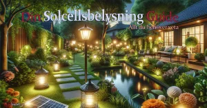 Guide till Solcellsbelysning för Hem och Trädgård